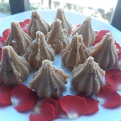 A picture of Rose Mawa Modak.