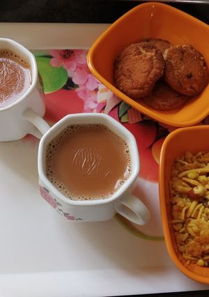 A picture of Cardamom & ginger Tea.