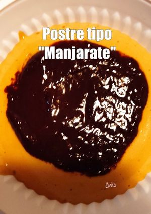 Una foto de Postre tipo "manjarate" o manjarate casero