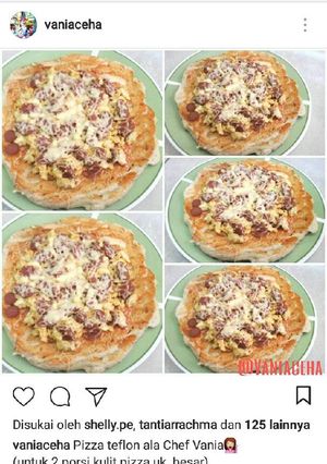 Foto resep Pizza teflon ekonomis