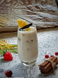 Foto resep Es Susu Setup Nanas