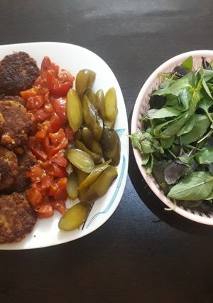 عکسی از دستور کتلت خووووشمزه