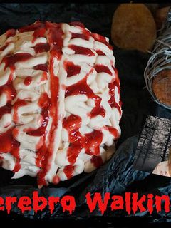 Una foto de Tarta cerebro The Walking Dead - Ideal para Halloween