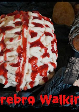 Una foto de Tarta cerebro The Walking Dead - Ideal para Halloween
