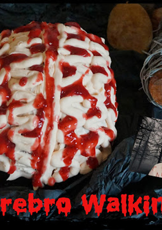 Una foto de Tarta cerebro The Walking Dead - Ideal para Halloween