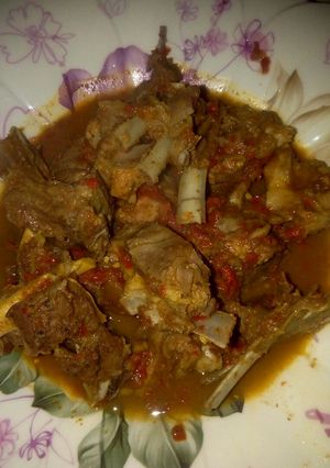A picture of Lamb pepper soup.