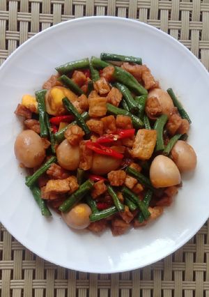 Foto resep Tumis Puyuh Tahu Tempe