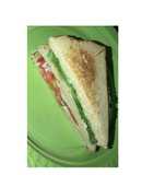 Vegan club sandwich