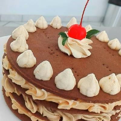 Torta Desnuda de Chocolate y Fresas 🍫🍓😋 // Naked Cake🤭 Receta de Luis-  Cookpad