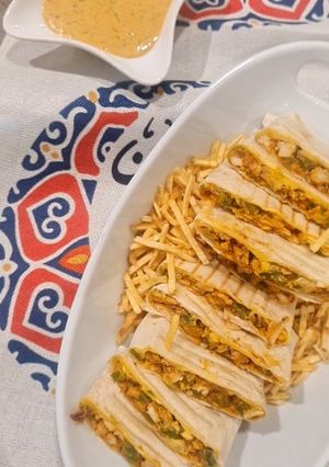صورة لوصفة تاكوز الدجاج