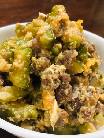 Easy Ways Prepare Recipes Eggy Bitter Melon with Beef Tapa Stir Fry • Ampalaya / Bitter Gourd the So Delicious Make You Drink.