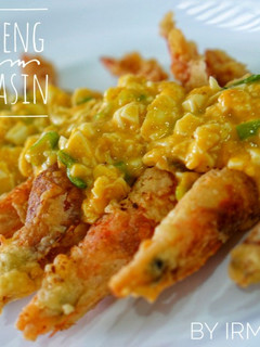 Foto resep Udang goreng saus telur asin