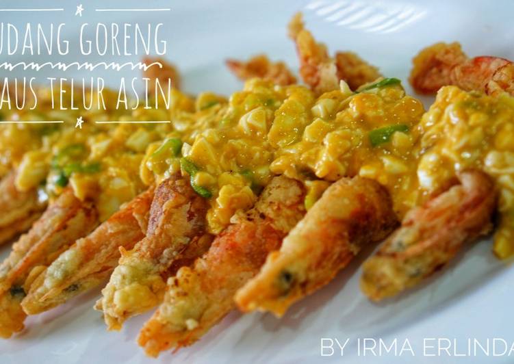 Resep: Udang goreng saus telur asin yang Nikmat