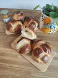 Mini brioche tressée