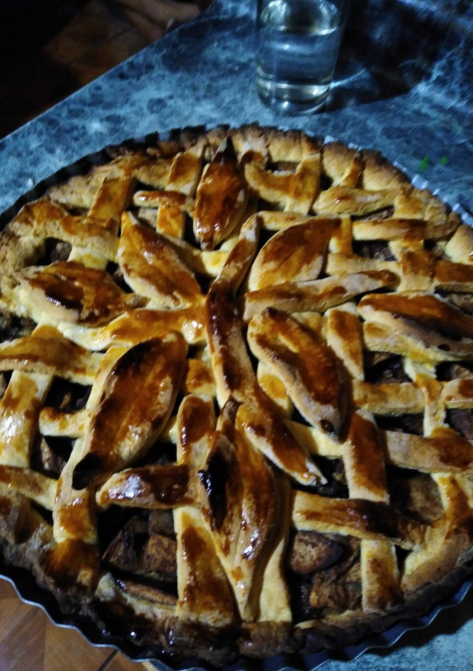 Una foto de Kuchen de manzana