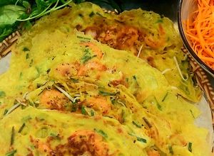 Hình của món Bánh xèo Nam Bộ.