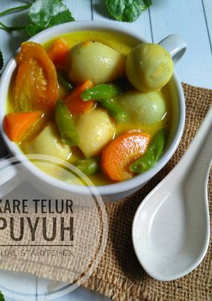 Foto resep Kare telur puyuh