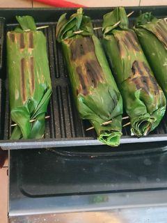 Foto resep Nasi bakar cumi asin kemangi