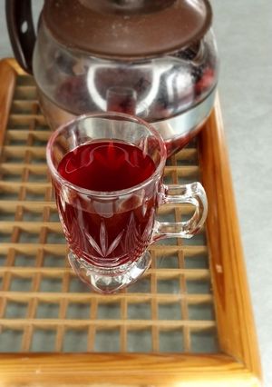 عکسی از دستور چای آلبالو