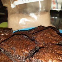A picture of Brownie Mix in a Bag.