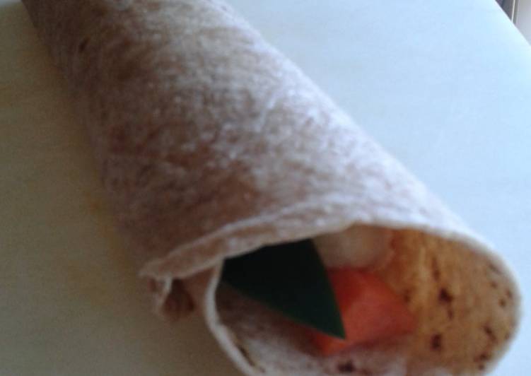 Step-by-Step Guide to Make Super Quick Homemade Veggie wrap