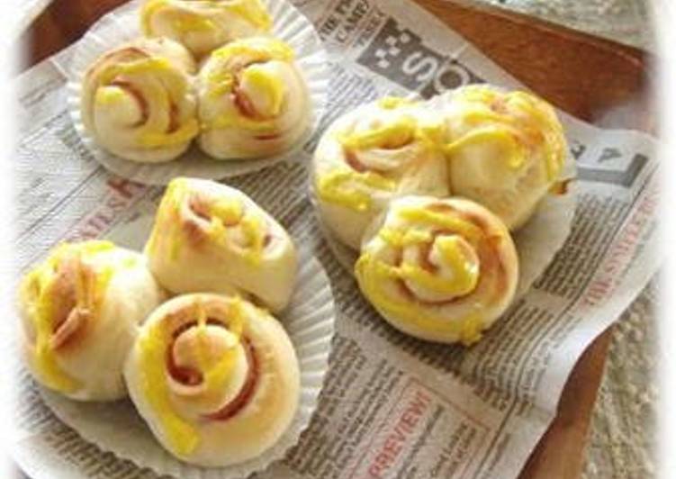 Simple Way to Make Any-night-of-the-week Spiral ✿Ham Rolls✿