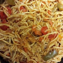 Bell pepper Noodles A picture of Bell pepper Noodles.