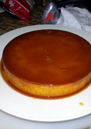 A picture of Traditional Filipino Flan.