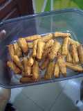 Tempe goreng tepung bumbu sasa