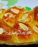 Bánh mì hoa cúc phô mai lá dứa