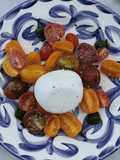 Burrata com Tomate Cherry
