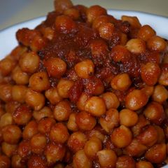A picture of BBQ Slow Cooker Chick Peas.