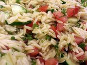 A picture of greek orzo