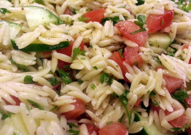 Easiest Way to Make Speedy Greek Summer Orzo Salad