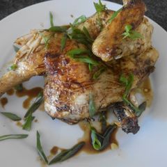 A picture of Balsamic reduced chicken.