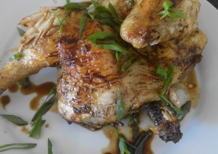 Step-by-Step Guide to Prepare Homemade Balsamic reduced chicken