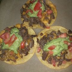 A picture of Mondays,tostados.