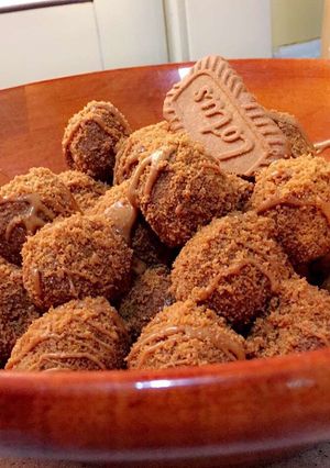 صورة لوصفة كرات اللوتس 😋💕