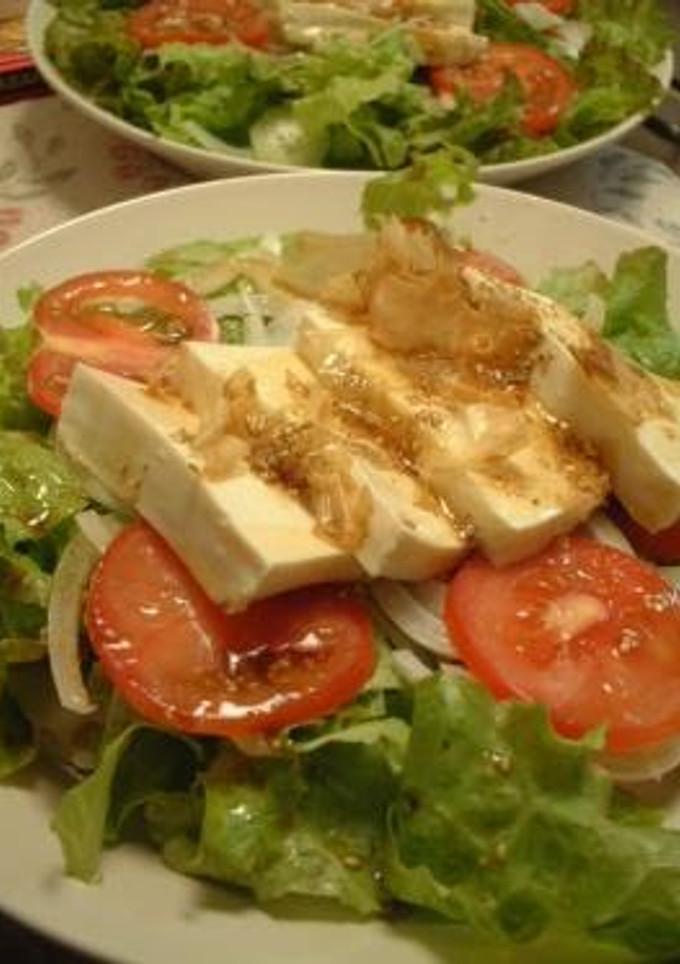 A picture of Cool Tofu Salad for the Summer.