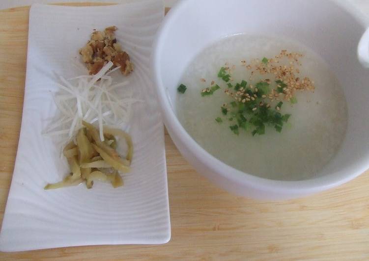 Recipe of Any-night-of-the-week Genuine Chinese Congee (Ready in About 10 Minutes)