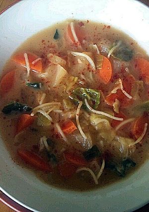 A picture of Sig's Winter Soup From CaucasusKafkas Çorbasi.