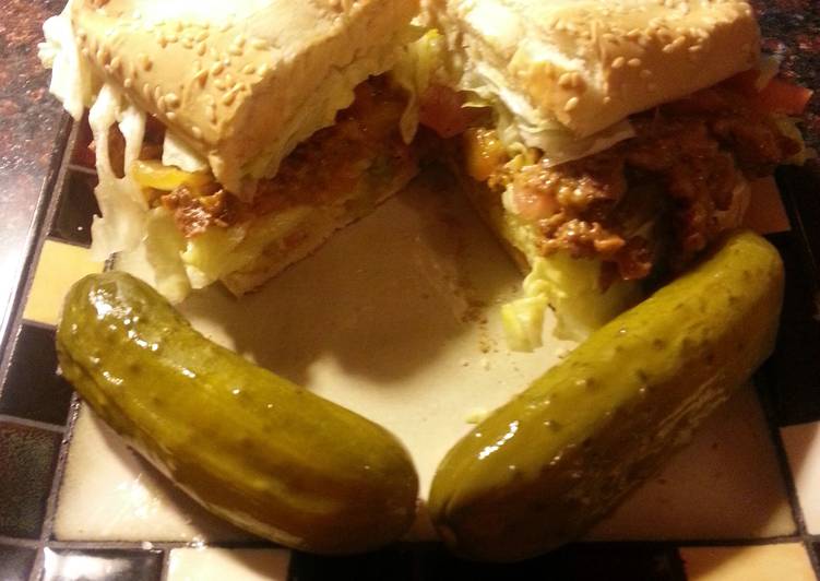 Recipe of Super Quick Homemade New York Philly Cheese Steak