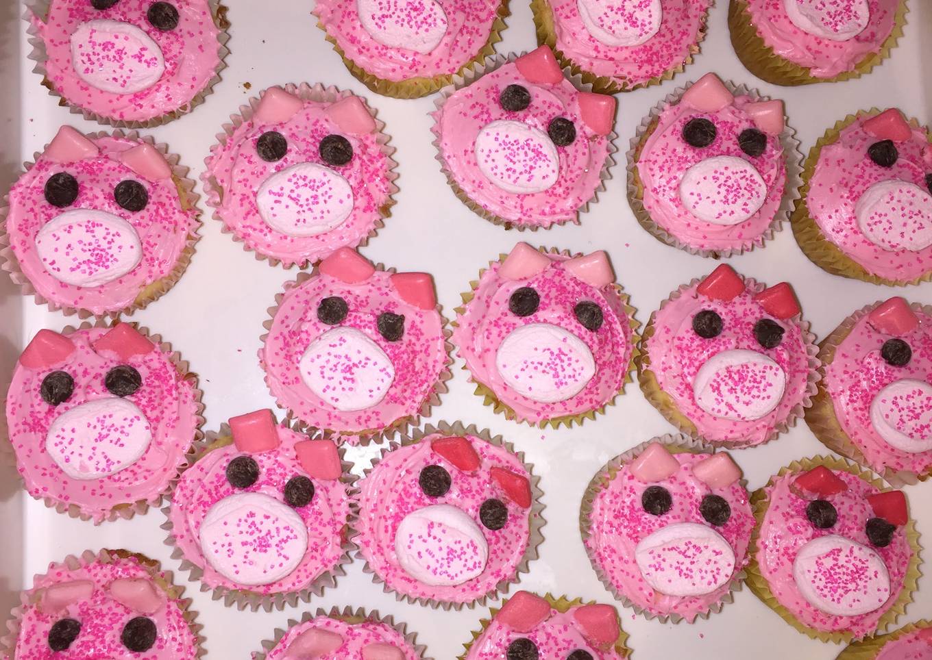 Piggy Cupcakes