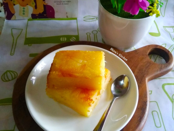 Resep Bolu Singkong Panggang Anti Gagal