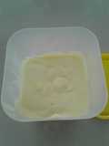 Mayonesa ligera "solo 3 cdas aceite"