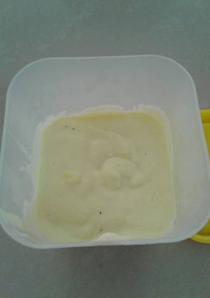 Una foto de Mayonesa ligera "solo 3 cdas aceite"