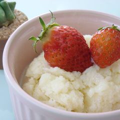 A picture of Refreshing Yogurt Whey and Soy Milk Ice Cream.