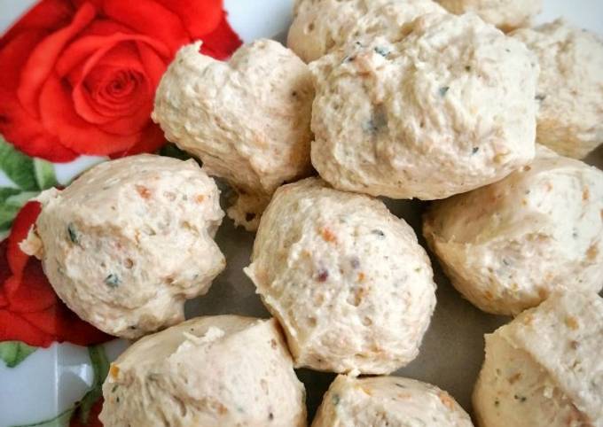 Anti Ribet, Buat 10 Menit Chicken Meatballs - Bakso Ayam Bahan Sederhana