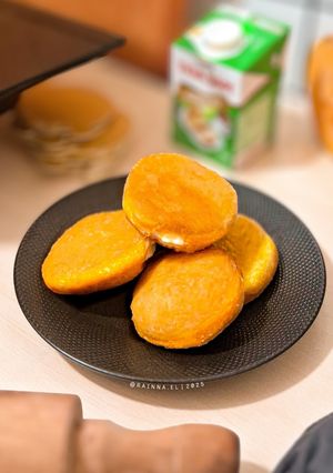Foto resep Bomboloni Labu Custard Cream