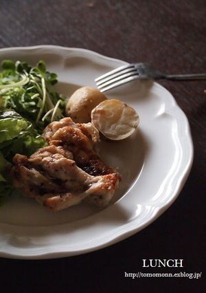 A picture of Roasted Chicken Drumettes and Spring Potatoes with Shio-Koji.